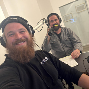 A left aligned typewriter.